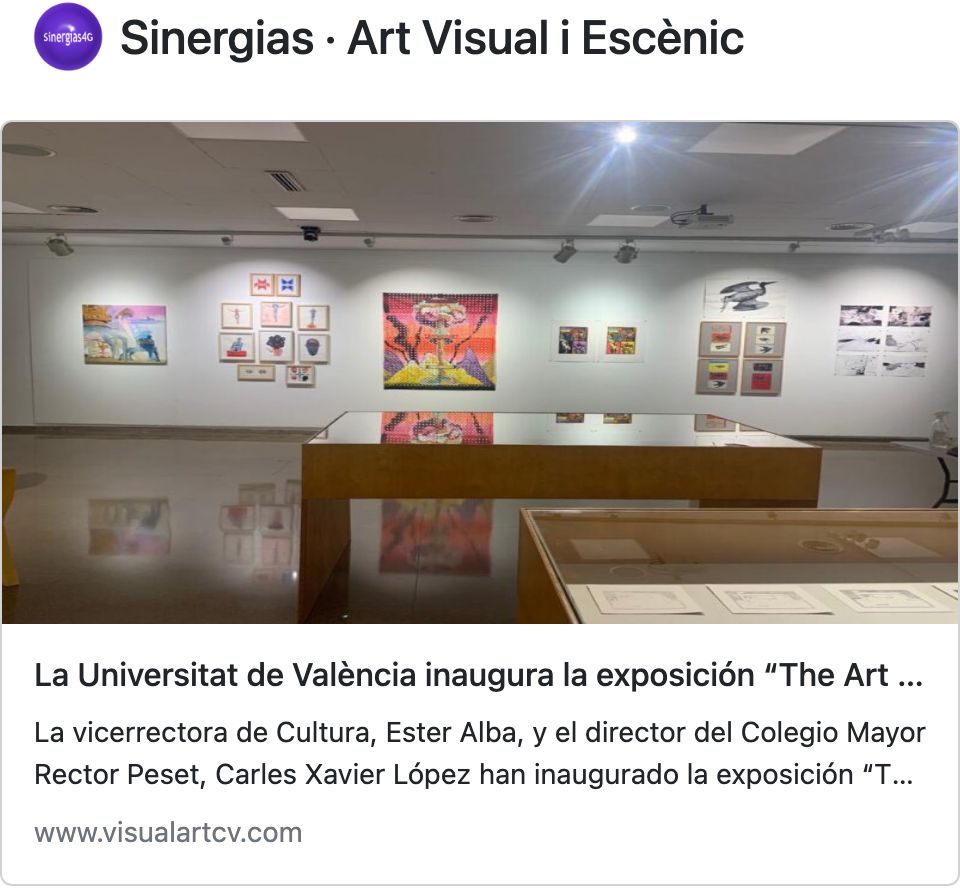 La Universitat de València inaugura la exposición “The Art of Resistance. Artistas ucranianos por la paz” en la Sala de la Muralla del Col·legi Major Rector Peset