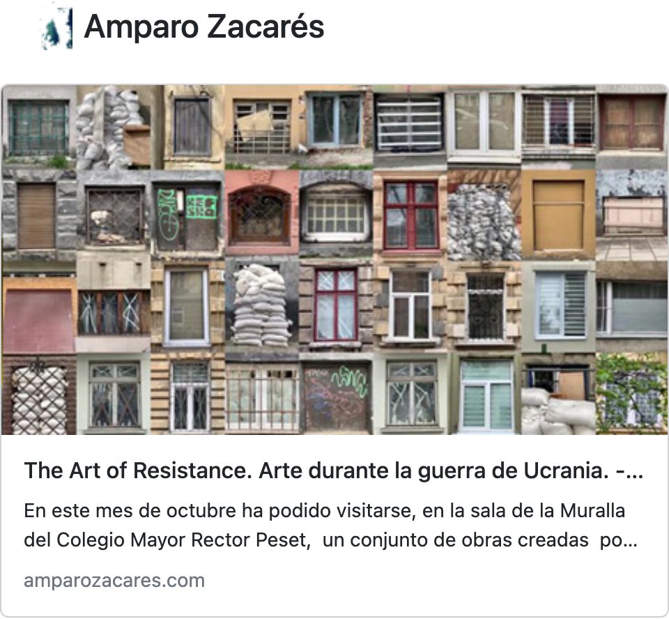 The Art of Resistance. Arte durante la guerra de Ucrania.
