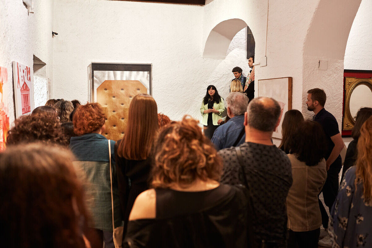 Foto de la inauguració de l'exposició