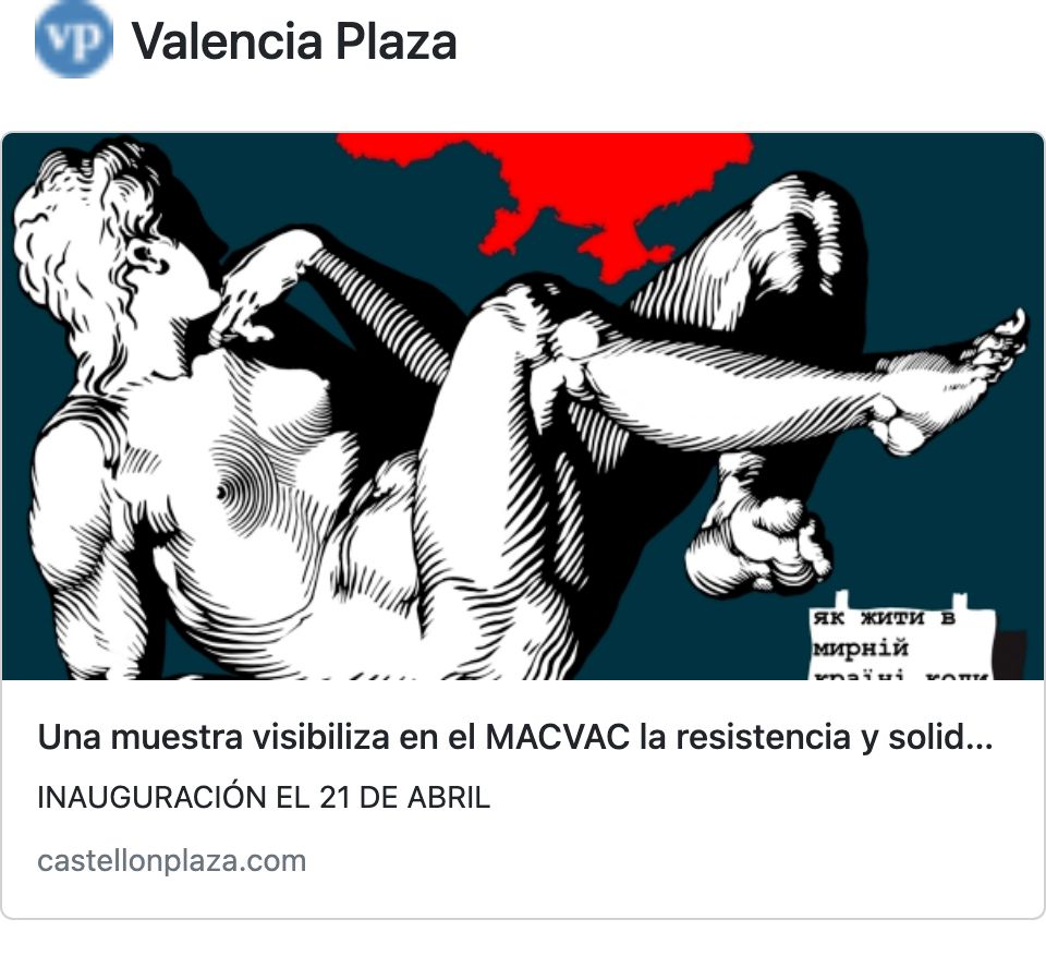 Una muestra visibiliza en el MACVAC la resistencia y solidaridad de los artistas ucranianos